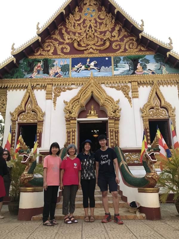 วัดหลวงปากเซ แขวงจำปาสัก สปป.ลาว  